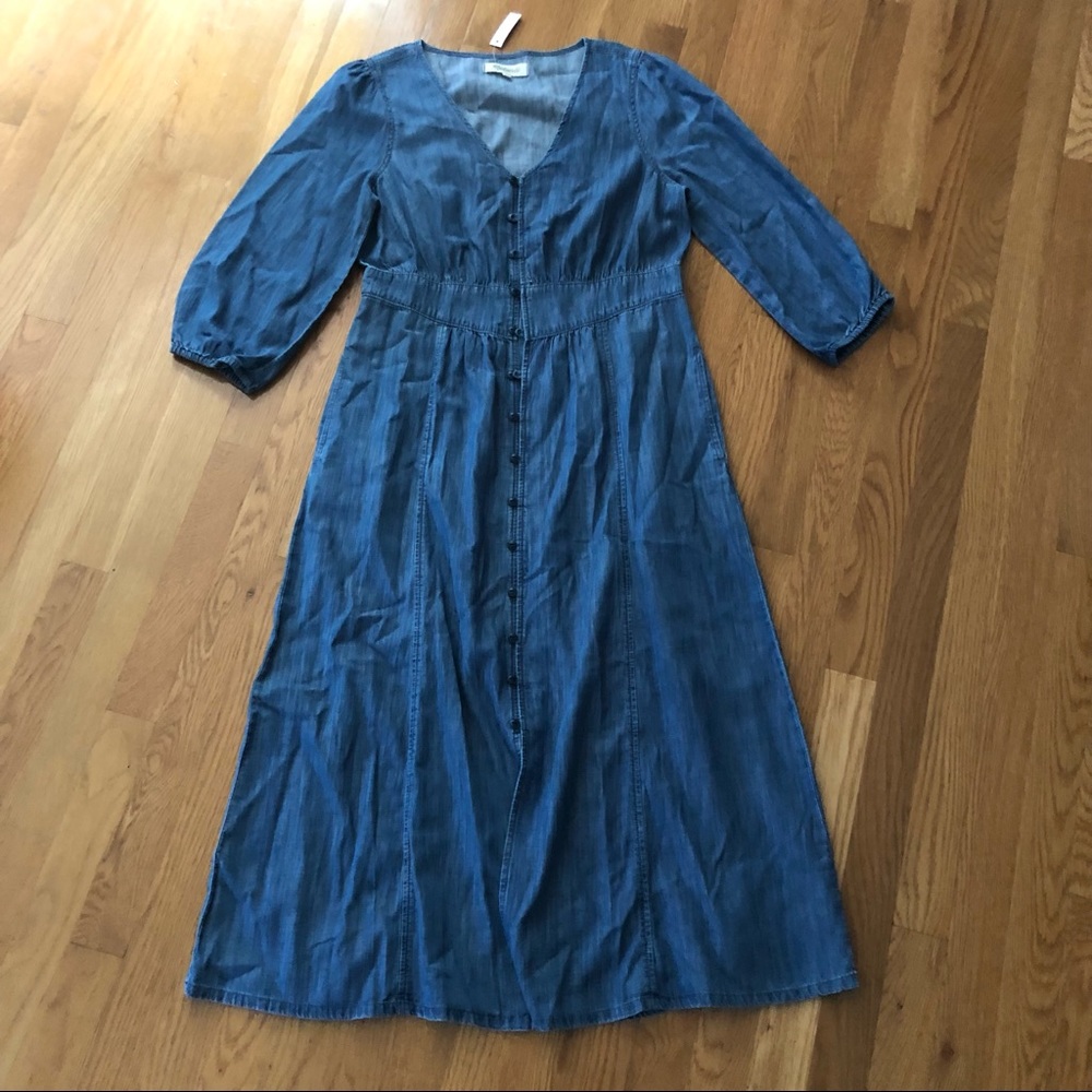 Madewell chambray dress